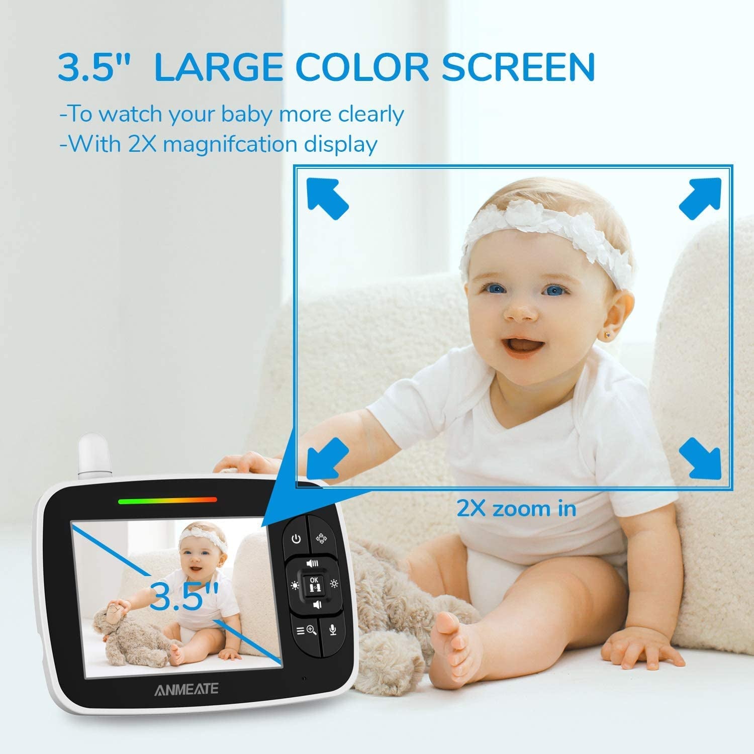 Baby Monitor with Remote 